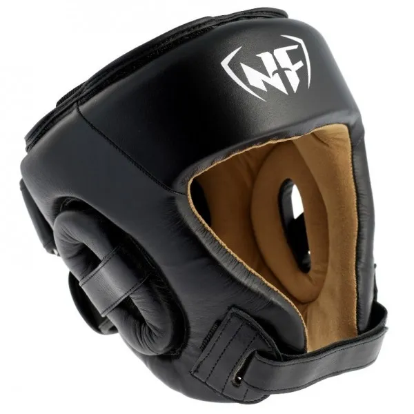 Nordic Fighter Boxing Helmet Schwarzer Boxhelm Medium