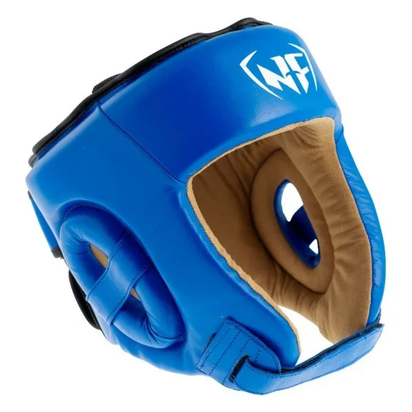 Nordic Fighter Boxing Helmet Blauer Boxhelm Small