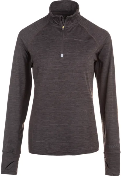Endurance Canna V2 Melange Performance - Midlayer - Damen - Black Bean - Gr. 44